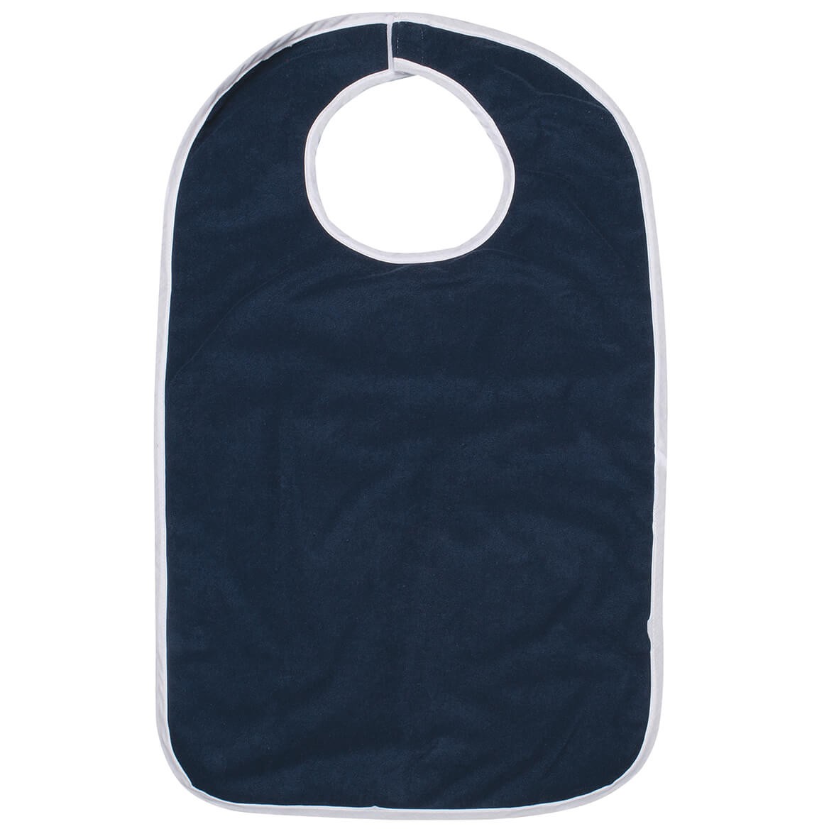 Adult Terry Bib, Light Blue