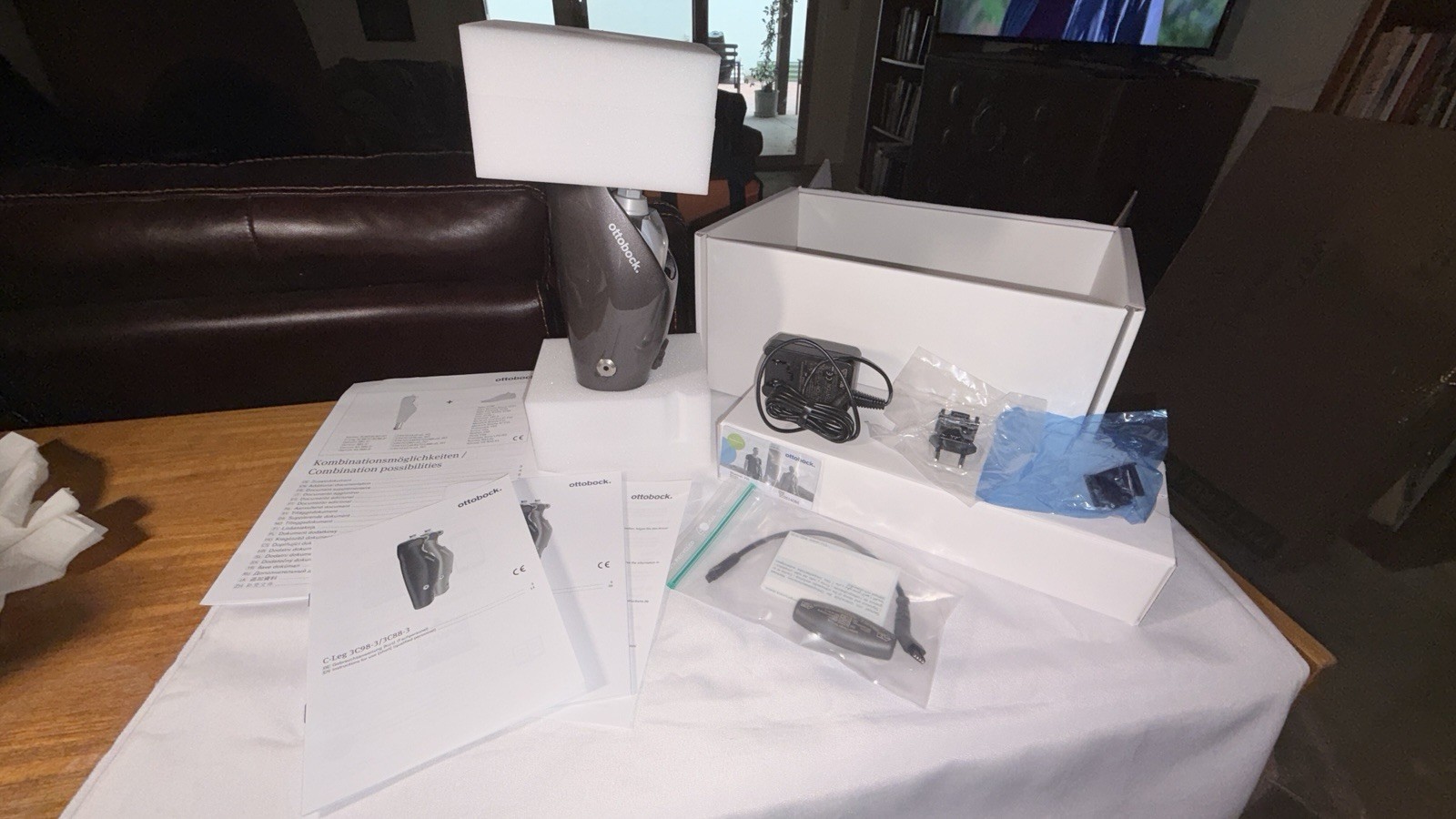 NEW 2026 Otto Bock C-Leg 4 Prosthetic Knee 3C98-3=8.5-4 Full Kit & 36mo Warranty