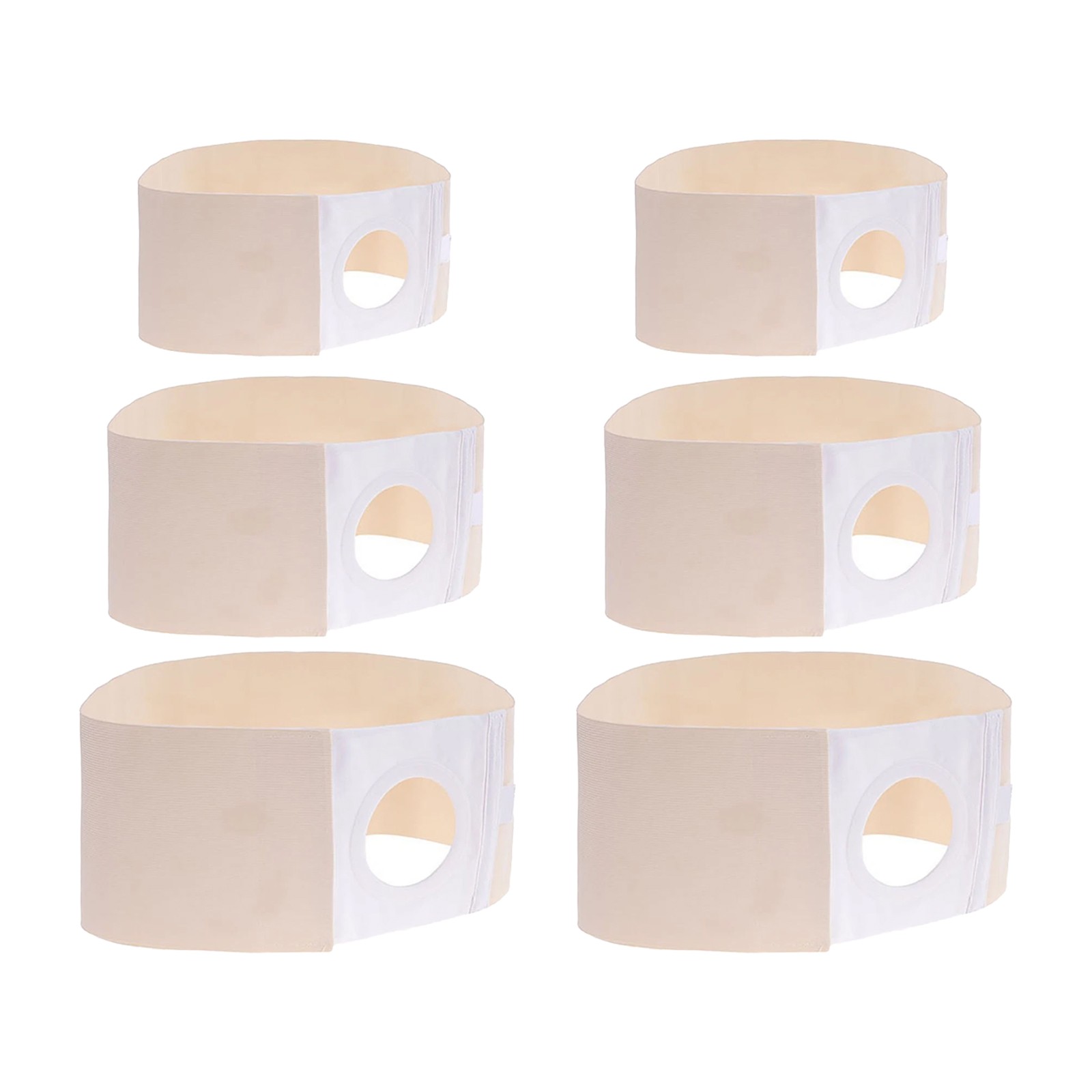 3 Sizes 1/2X Ostomy Belt Unisex Ostomy Hernia Support Belt Abdominal Binder