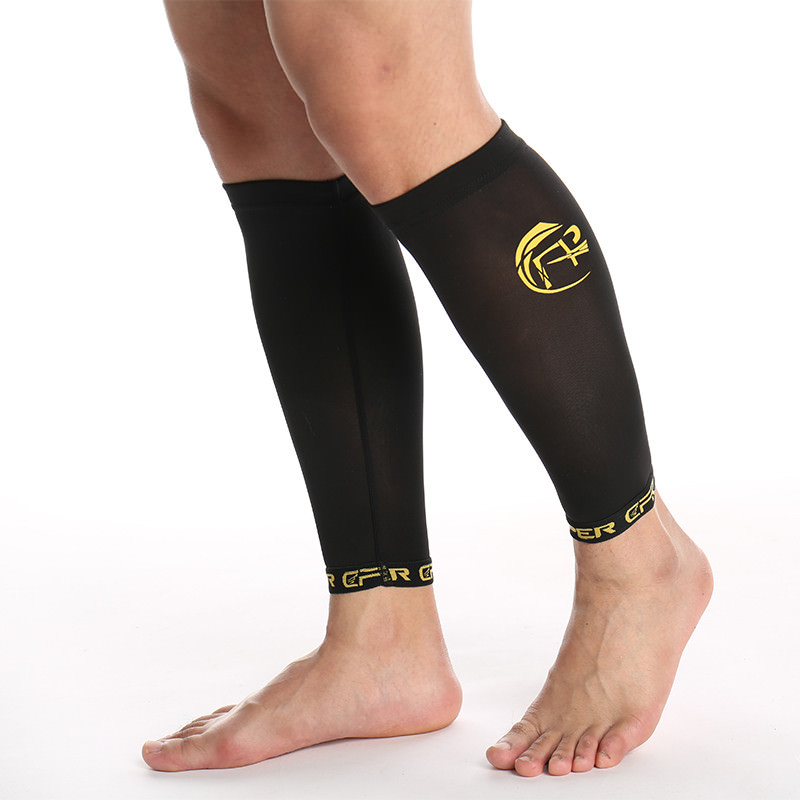 Copper Compression Recovery Calf Sleeves – Sports Shin Splint Leg Sore Muscles L