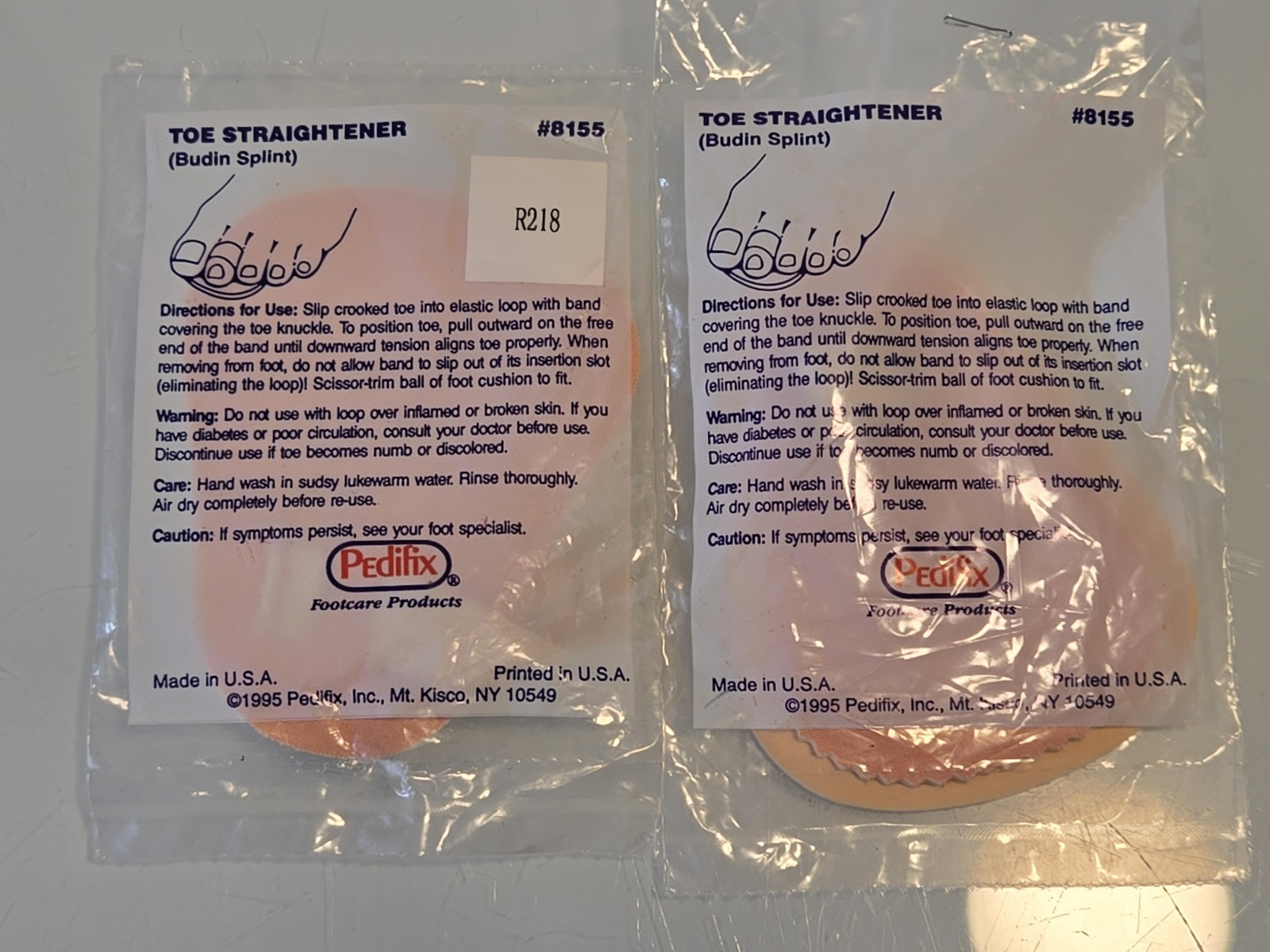 PediFix Toe Straightener Budin Splint 8155 Lot Of 2 New From 1995