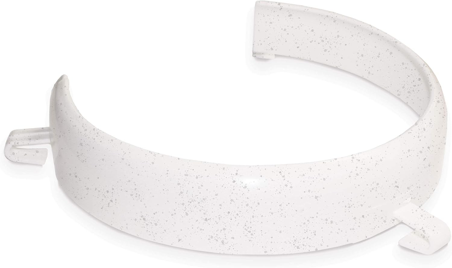 White Clip-on Food Guard for 9 – 10 Inch Plates
