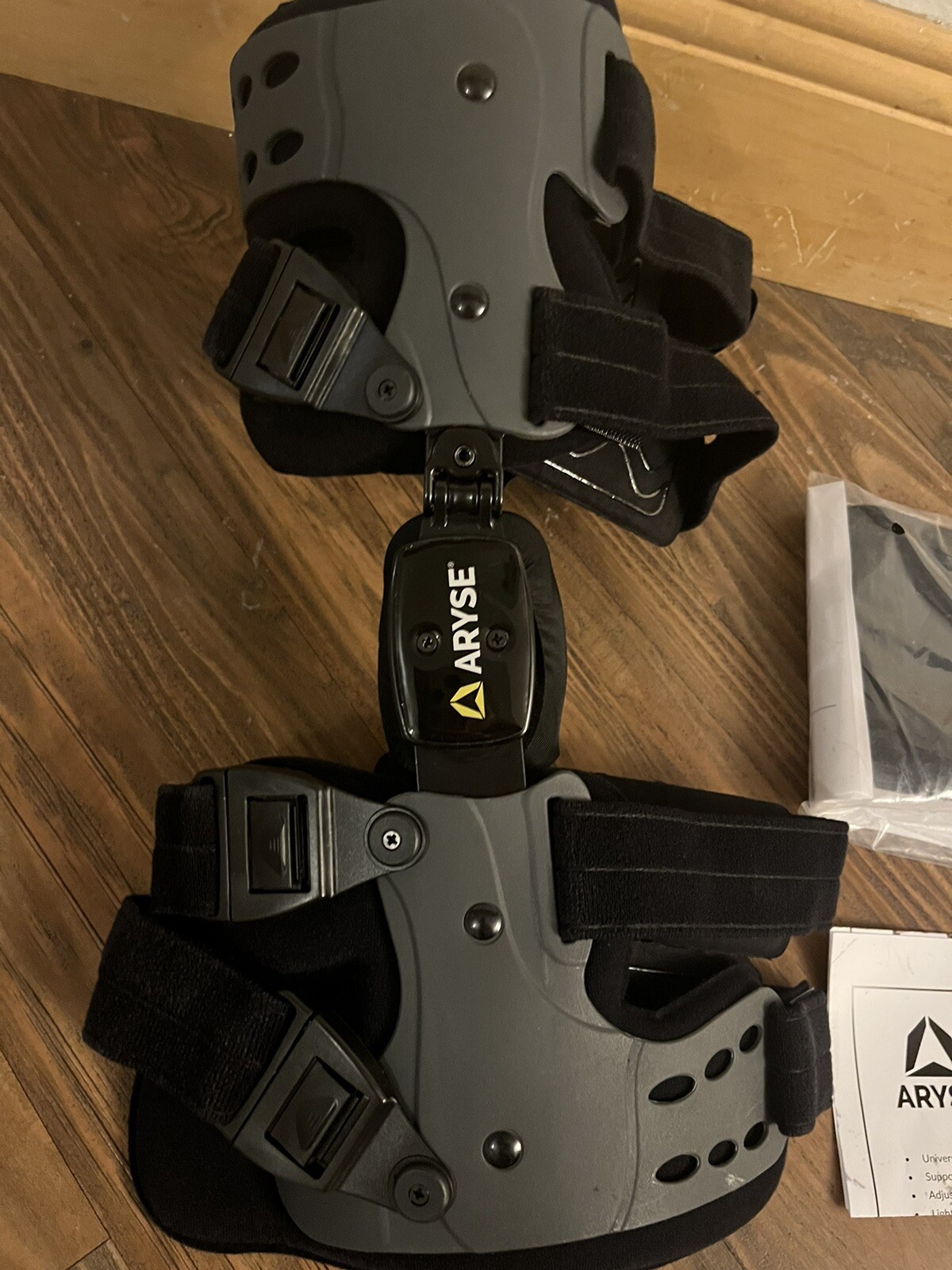 ARYSE AY-43-L Knee Brace OA LEFT Universal Size & AY-97 Knee Wrap NIP