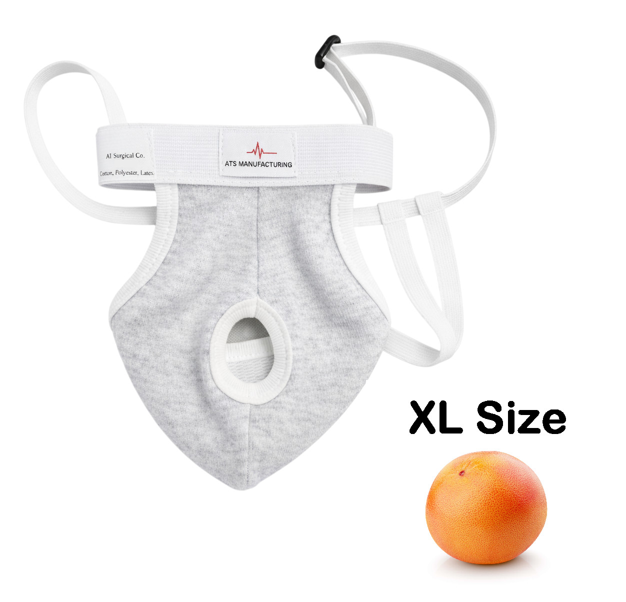 Scrotal Suspensory Support – Adjustable Elastic Waist Band, Stability Protection