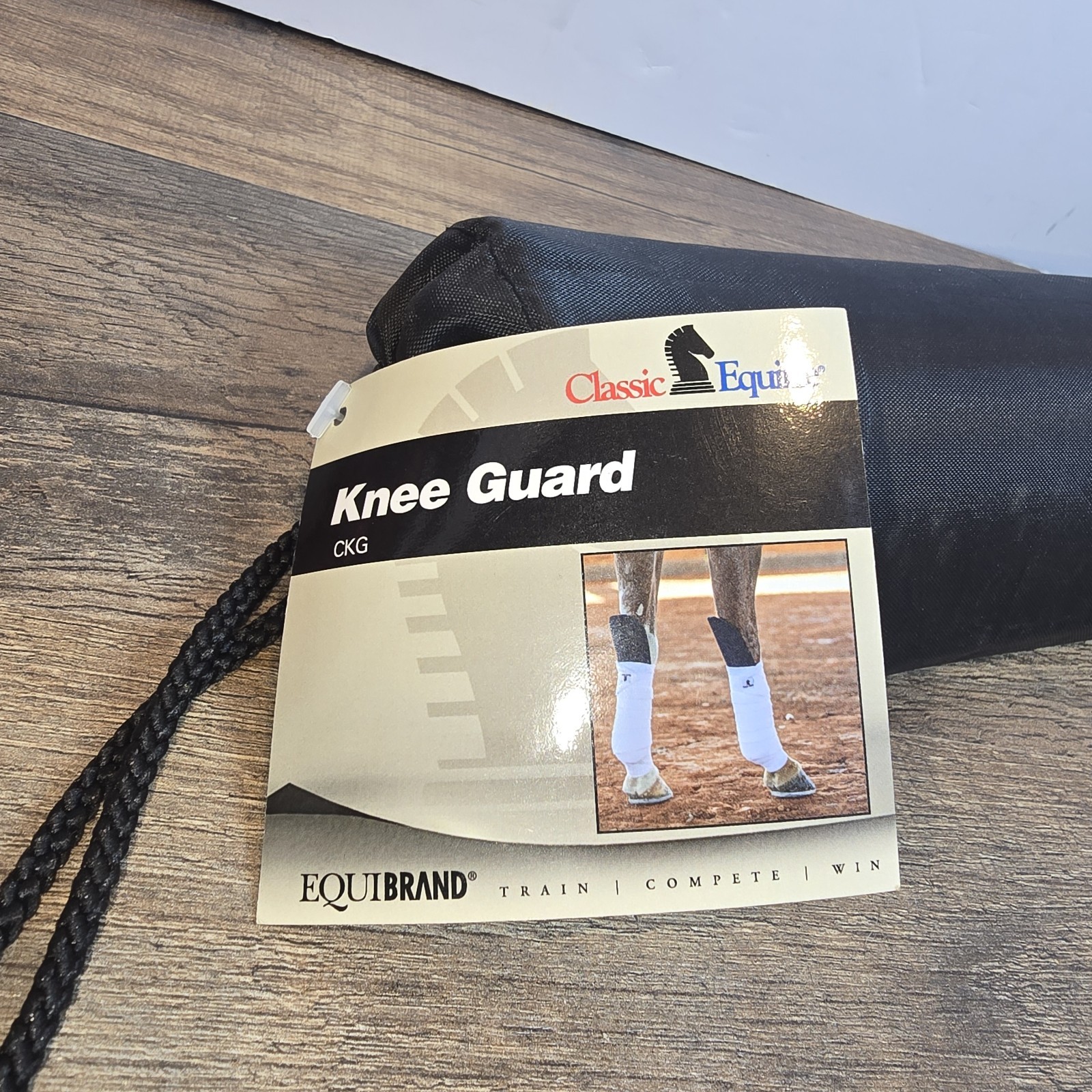 Classic Equine Knee Guard – Set of 2 Breathable Perforated Foam Horse Knee Pads