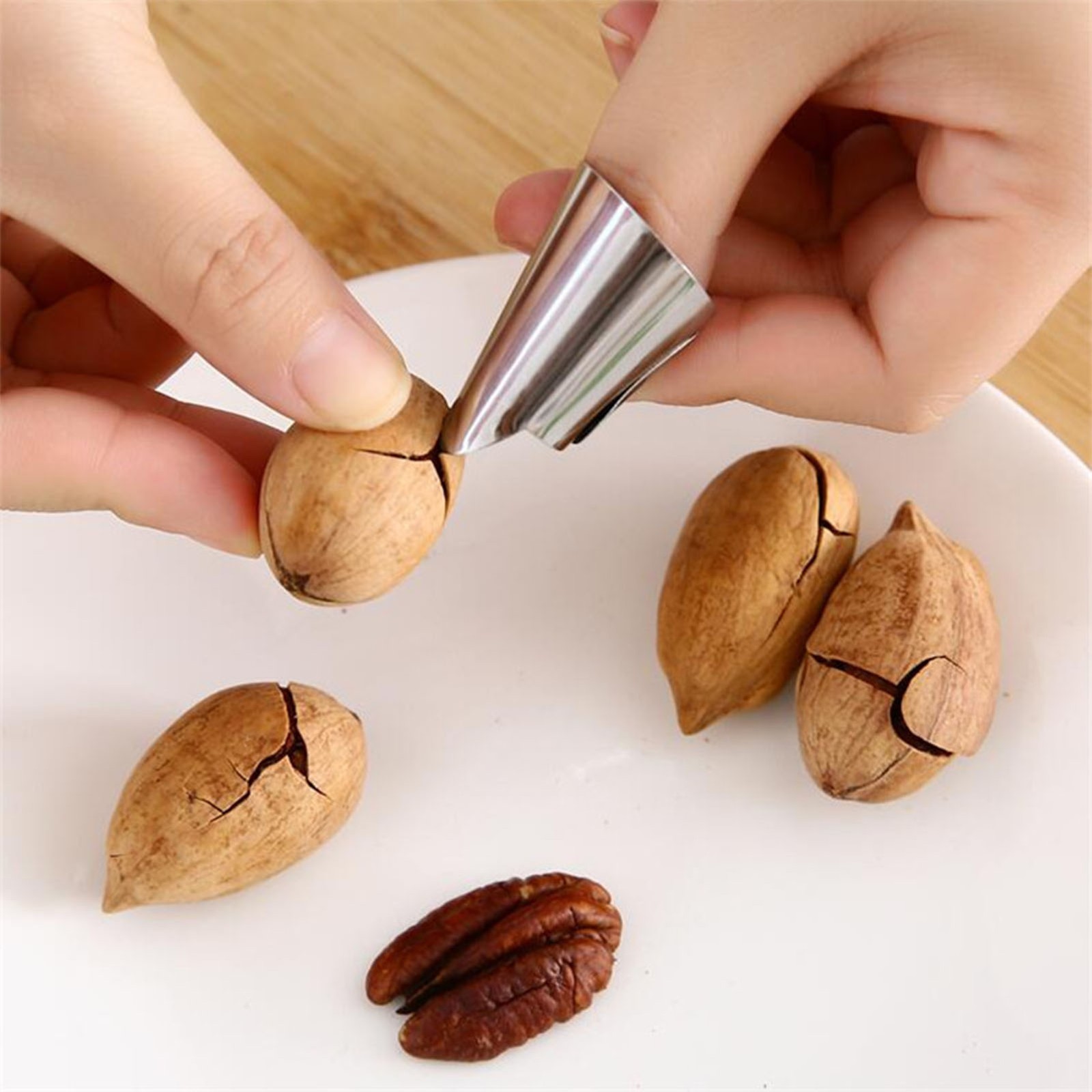 Stainless Steel Finger Guard Protector For Peeling/Chopping