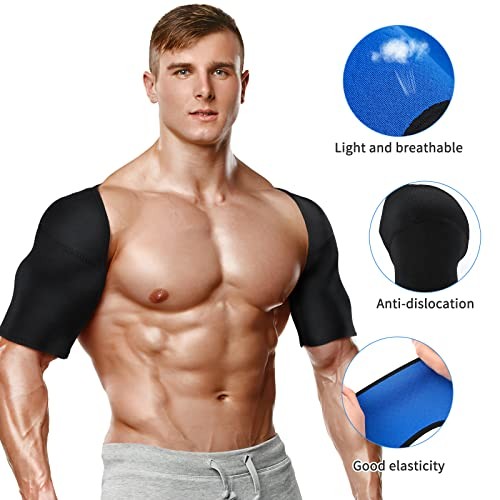 Sbr Double Shoulder Protection Pad with Compression and Warmth for Outdoor
