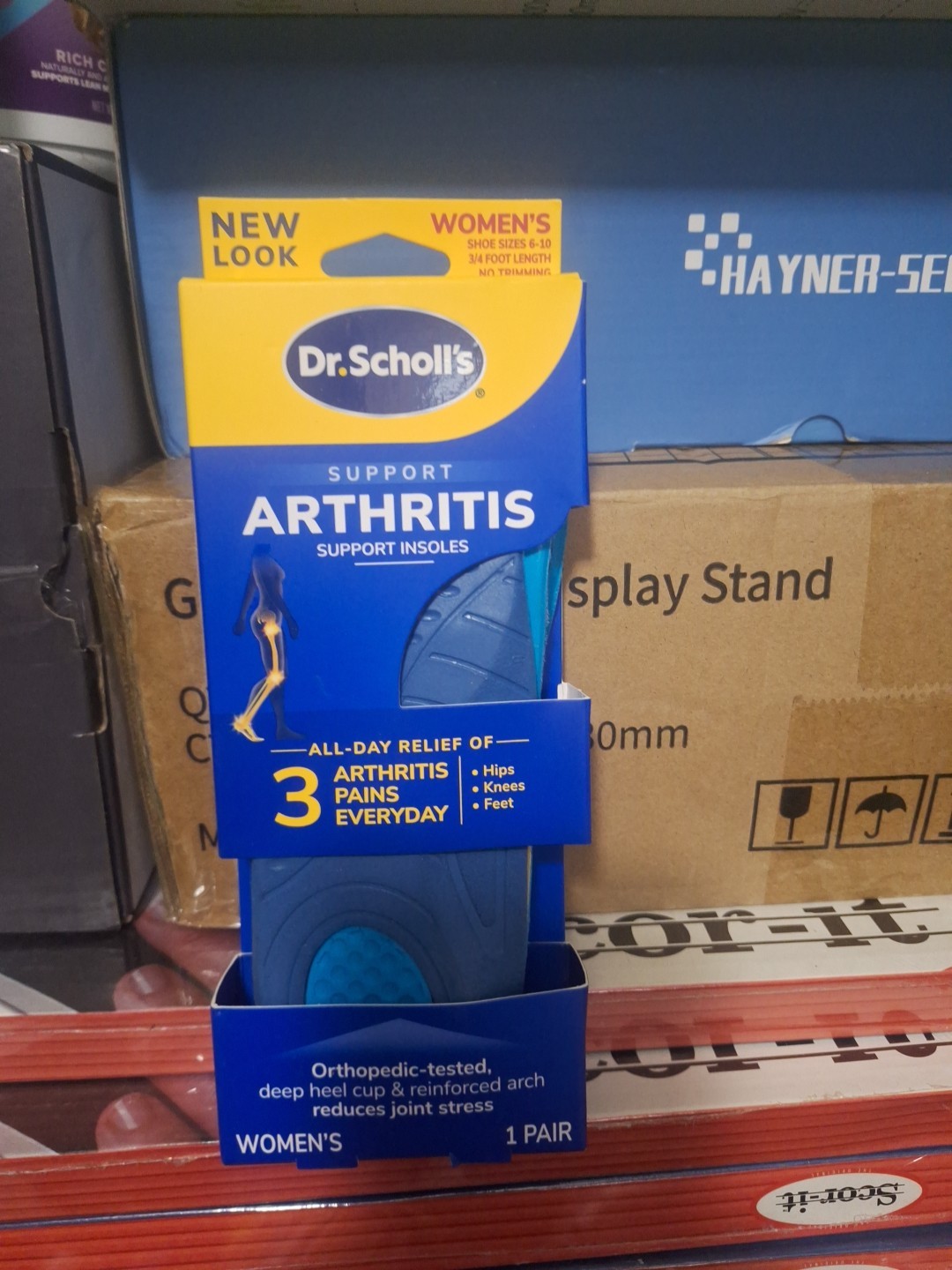 Dr. Scholl’s Women Orthotics For Arthritis Pain Relief 6 to 10 1 Pair