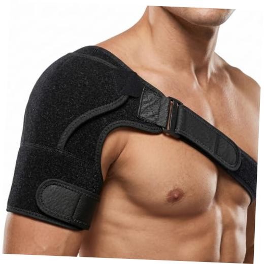 Shoulder Brace for Men and Women，Rotator Cuff Shoulder Support for 1 Black