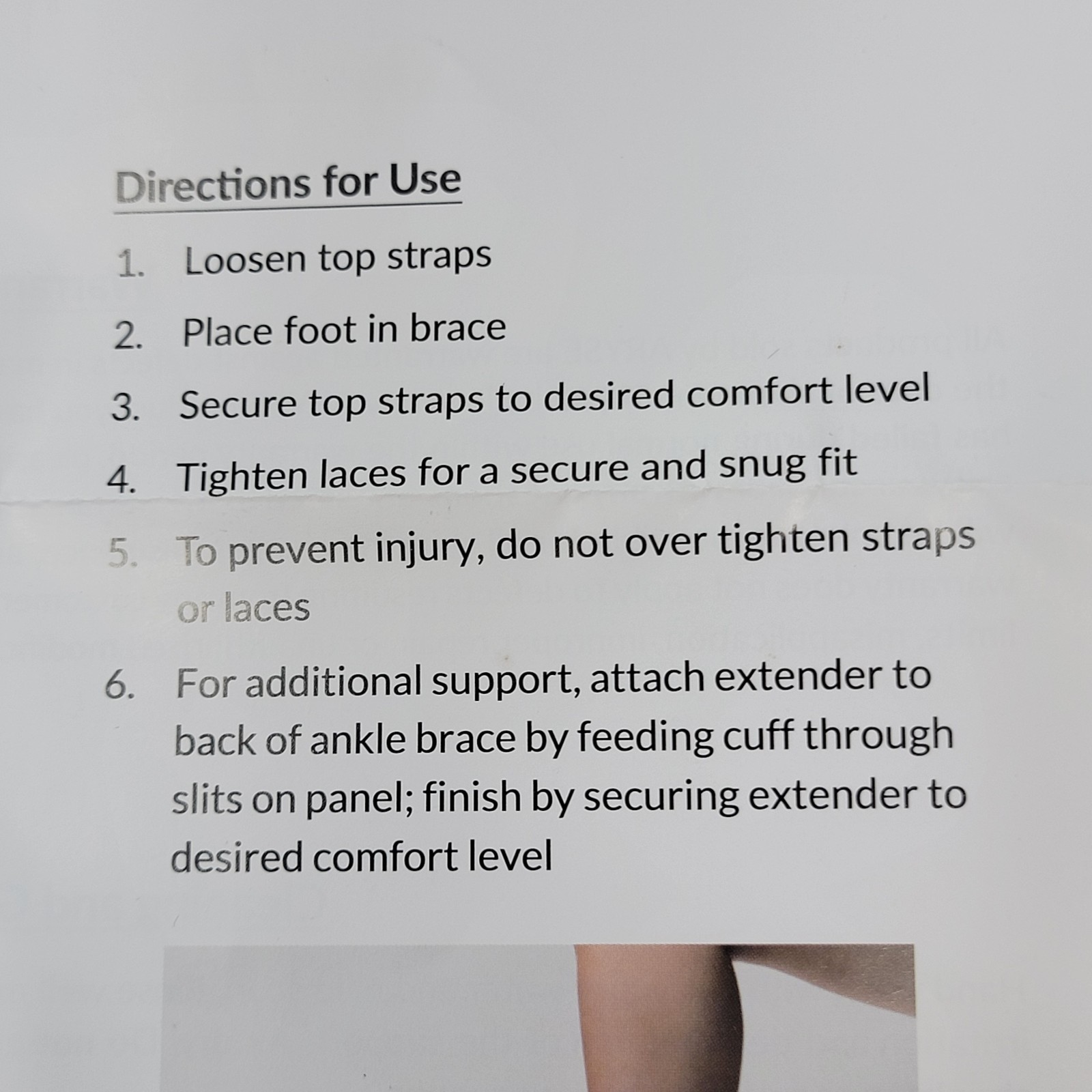 New! ARYSE AY-06-102R Medium Right – Metforce Hinged Ankle Brace M-R Black