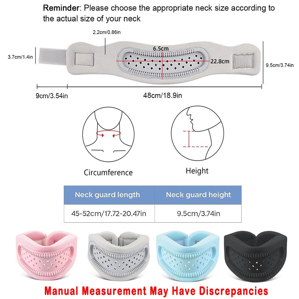 1pc Durable Silicone Material Comfortable Neck Support for Neck Pain and Support