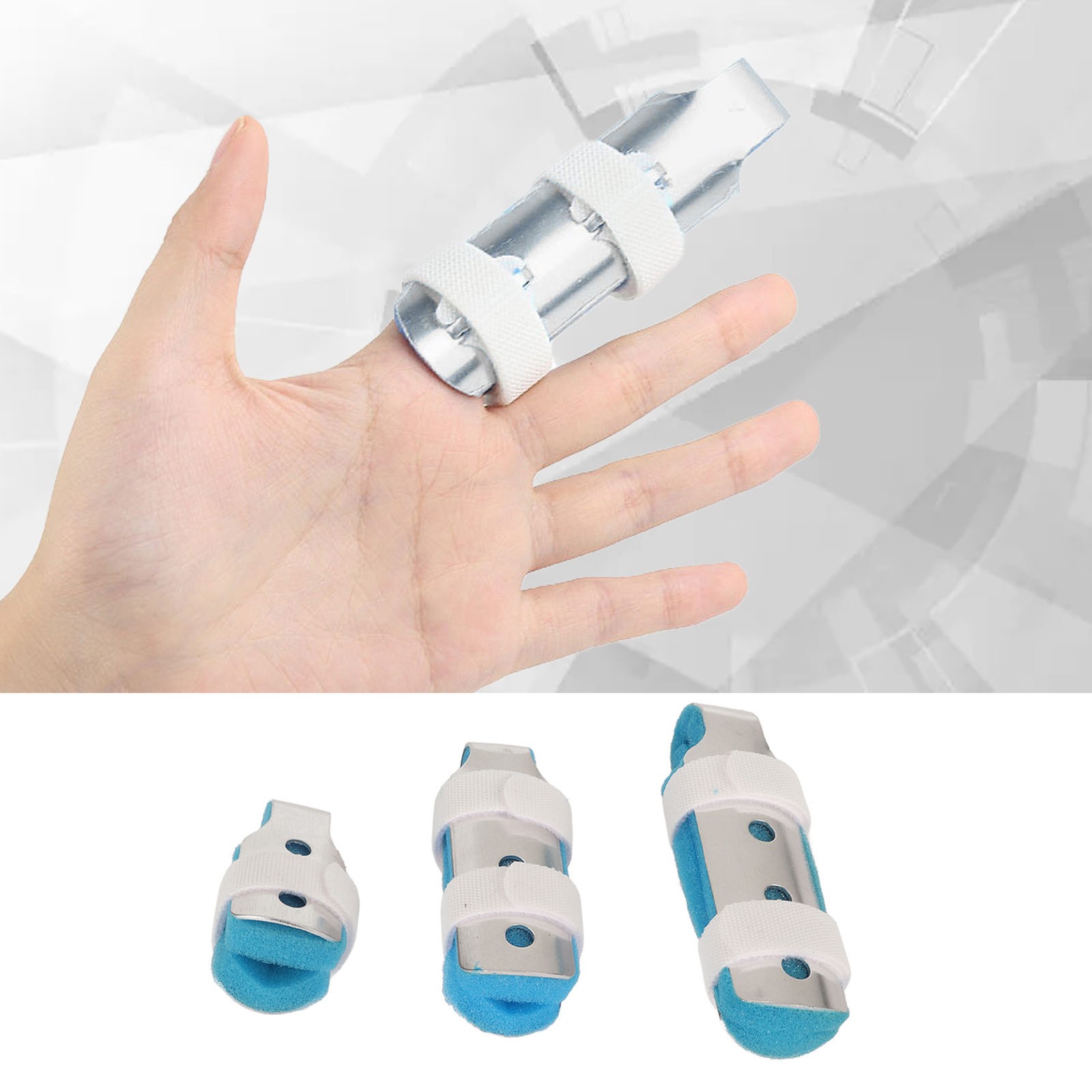 3PCS Finger Brace Lightweight Support For First Aid Kits And Hospitals