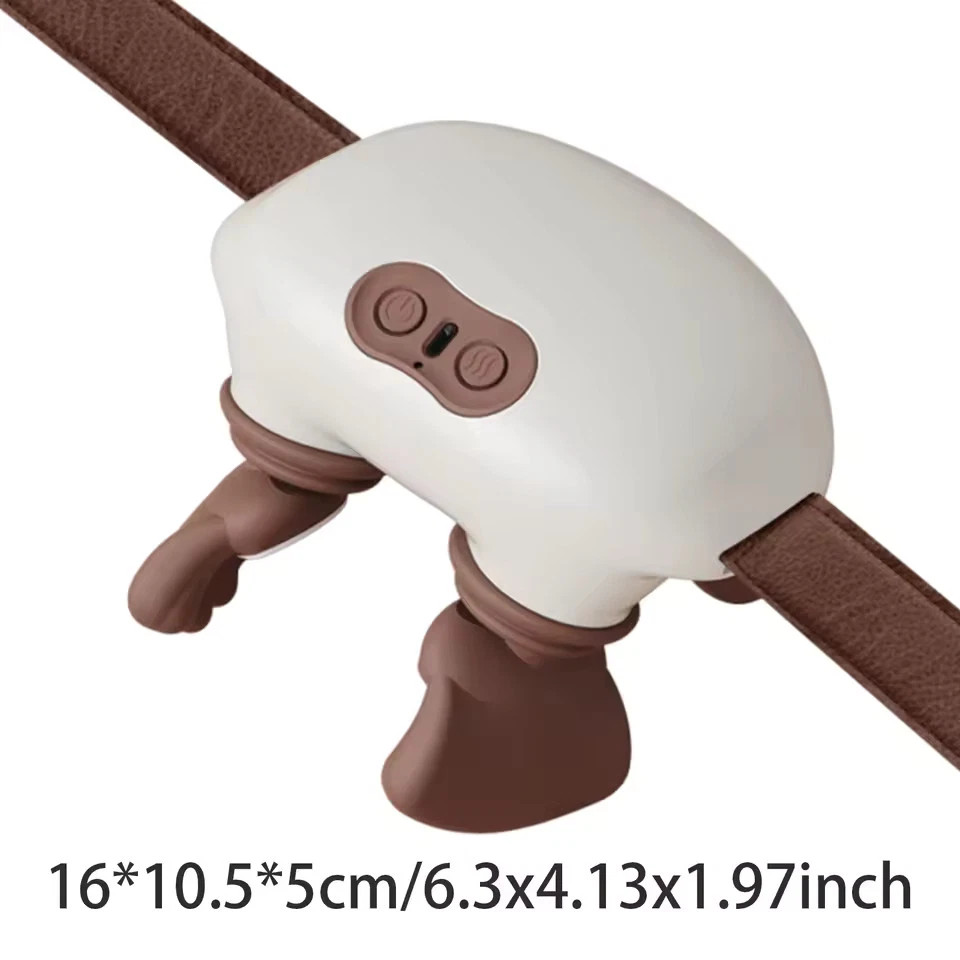 Portable Heated Neck Massager – Deep Kneading Shiatsu for Shoulder & Upper Back
