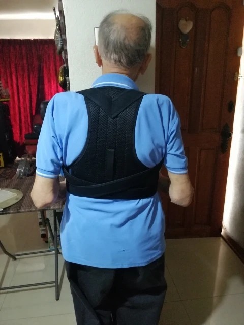 Reinforced Posture Corrector Vest – Adjustable Back Support Strap Spine Brace