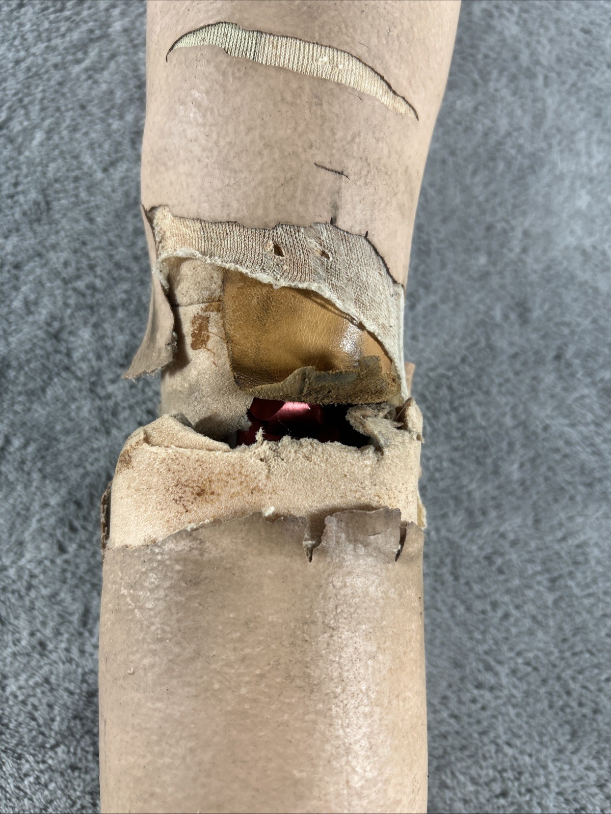 Vintage Left Above Knee Prosthetic Leg Please Read