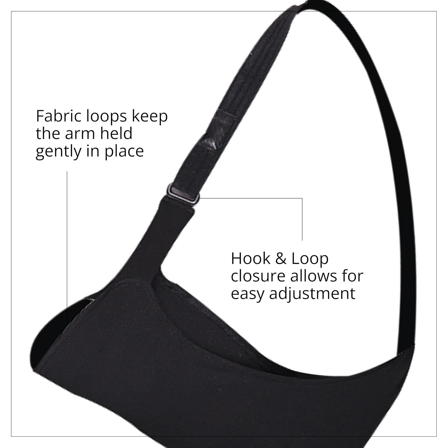 Brownmed Adjustable Arm Sling – Pain Relief for Shoulder & Elbow – Child Size