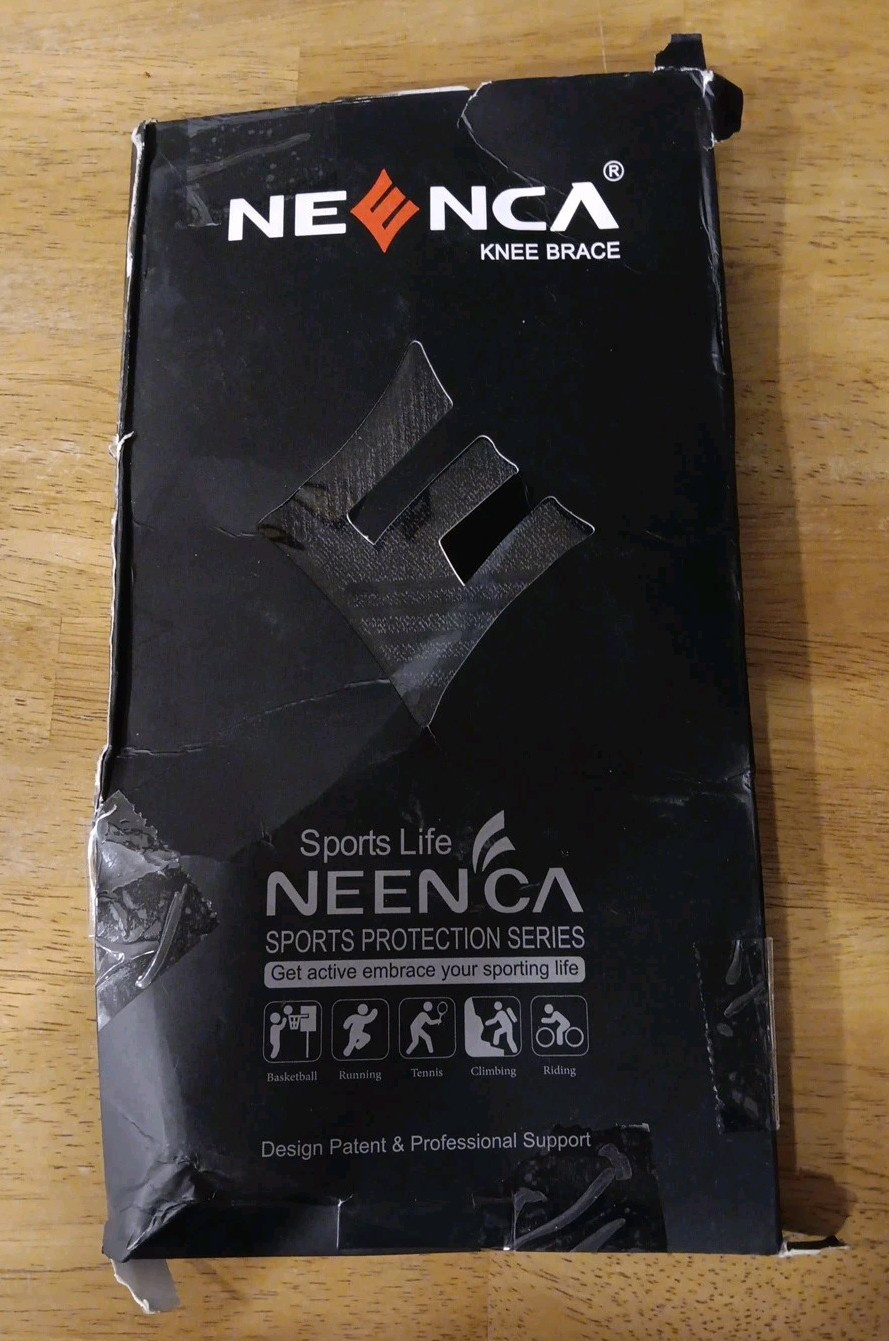 NEENCA Knee Brace Compression Sleeve -XL-Black