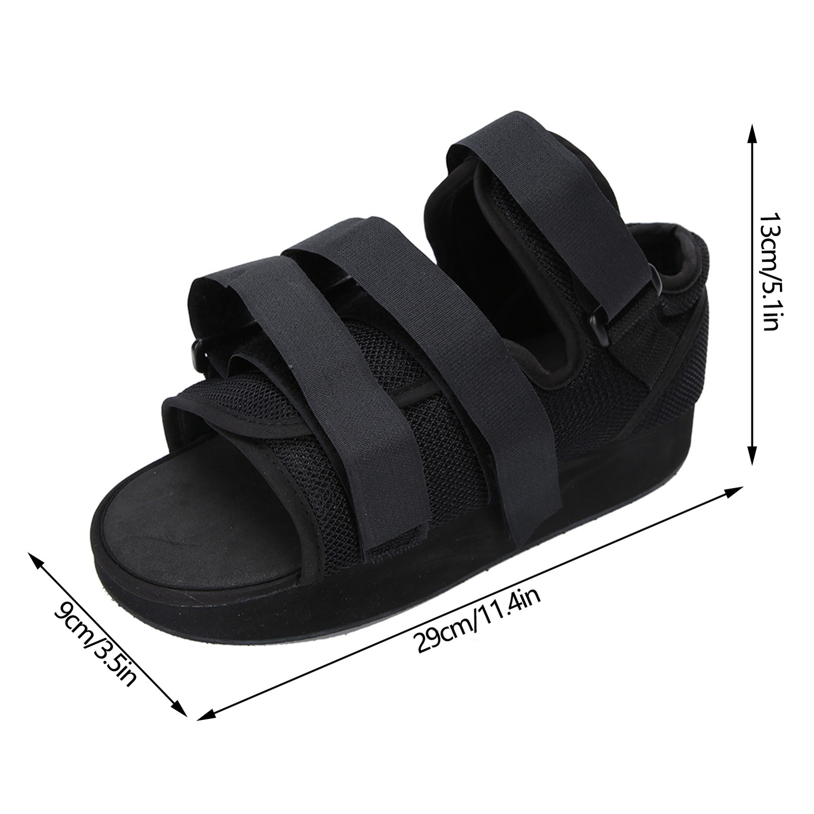 Breathable Flat Shoe Lightweight Toe Walking Boot Shoe Foot Protection Boot (L)