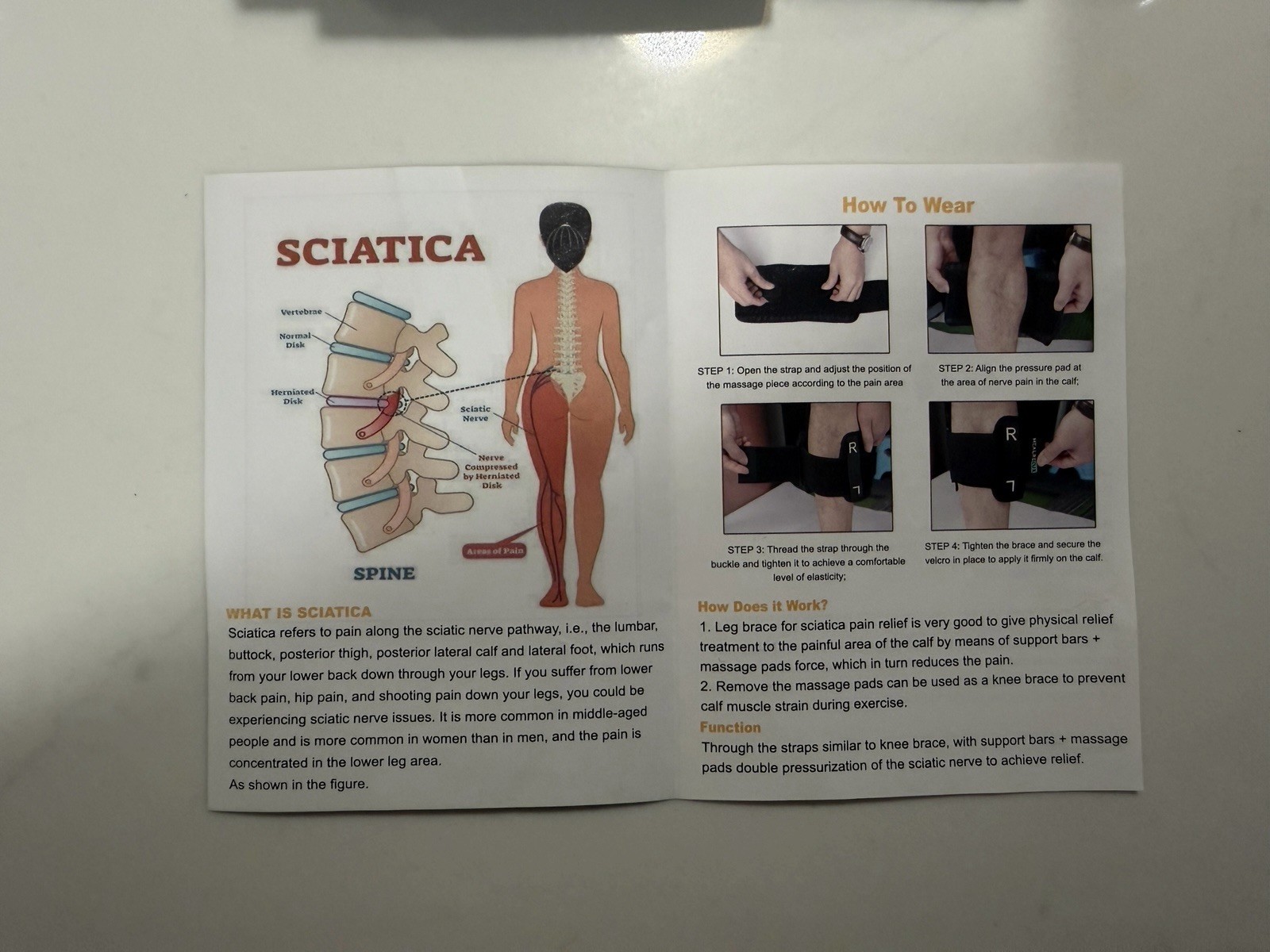 Sciatica Pain Relief Devices Sciatica Ease Nerve Pain Relief Brace for Sciatica