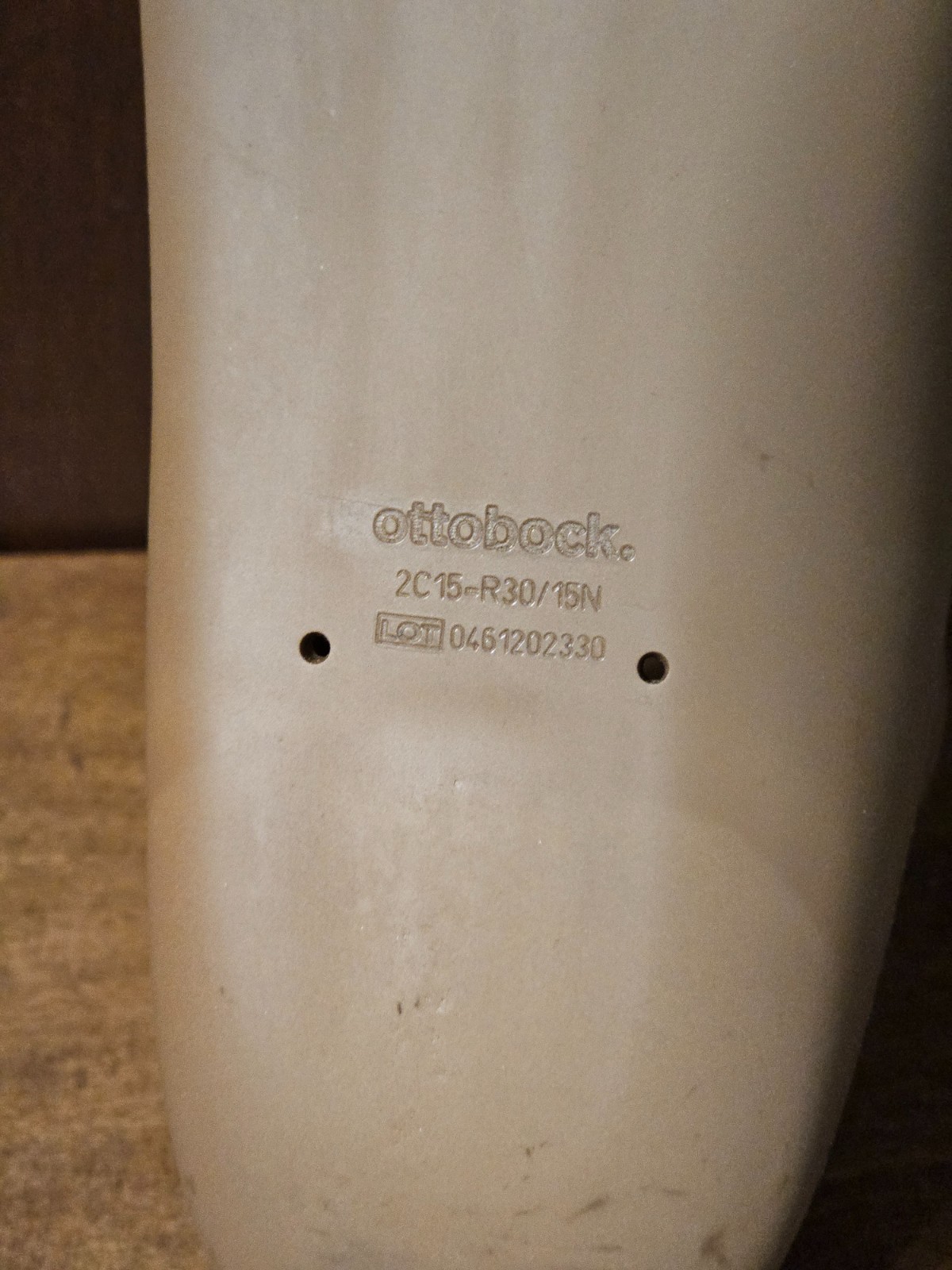 Ottobock Taleo Prosthetic Foot Shell – Right, Size 30: 2c15 = R30/15N