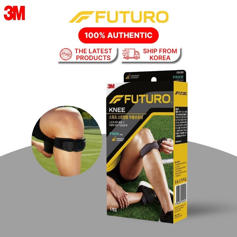 3M Futuro Sport Adjustable Knee Strap – Tendon Pad Support for Sports