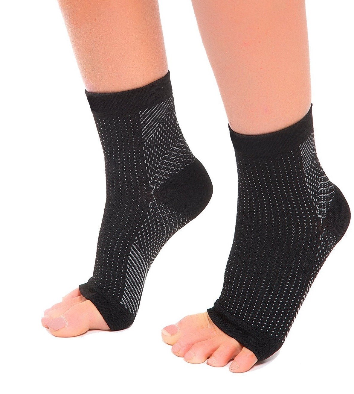 Best Ankle Compression Support Sleeve Plantar Fasciitis Socks Foot Swelling Pain