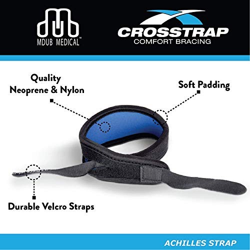 Calf & Shin Supports, Shin Splint Brace | Adjustable Neoprene Large (1 Strap)