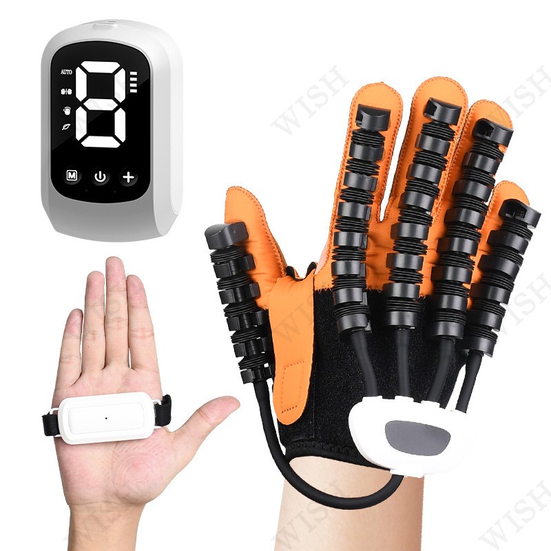 Intelligent rehabilitation robot gloves, finger training, hand function recovery