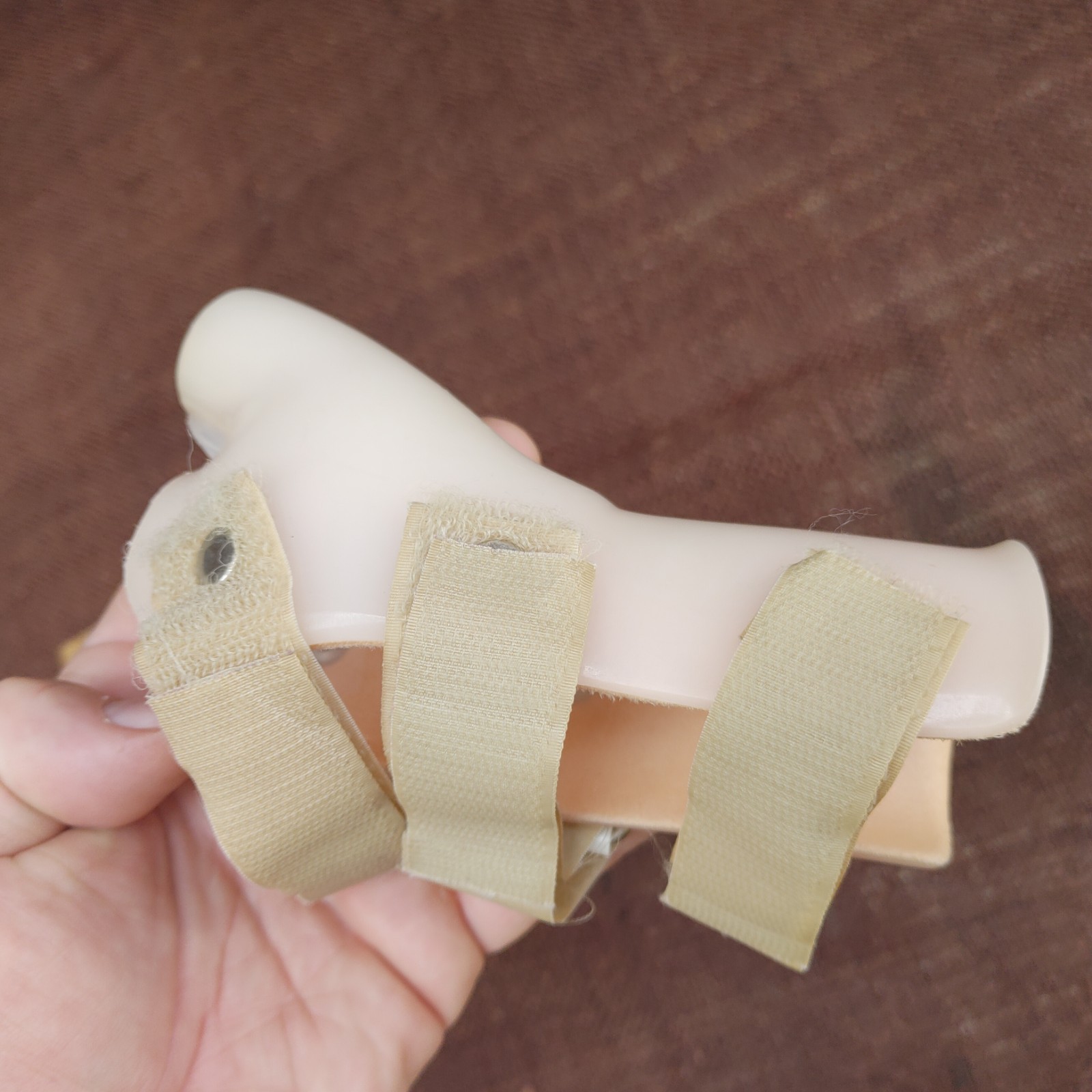 VTG Stabilizing Orthosis Wrist Thumb Brace Youth XS/S Right Custom Plastic Metal