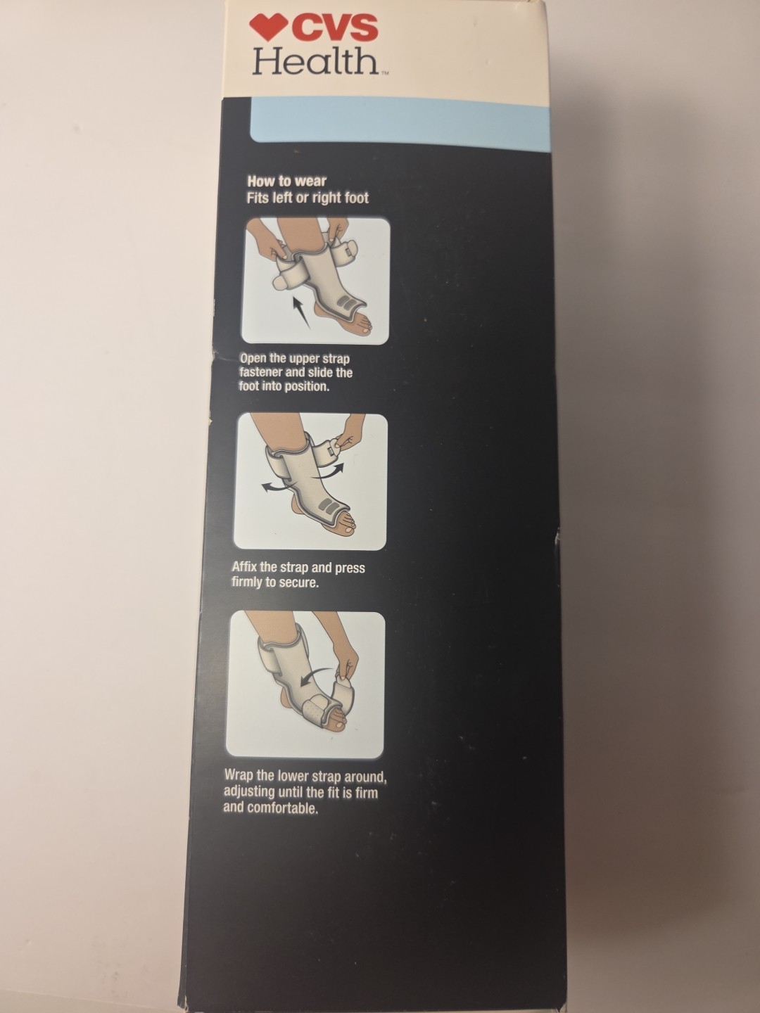 CVS Health – Firm Support – Foot Plantar Fasciitis Night Support – One Size