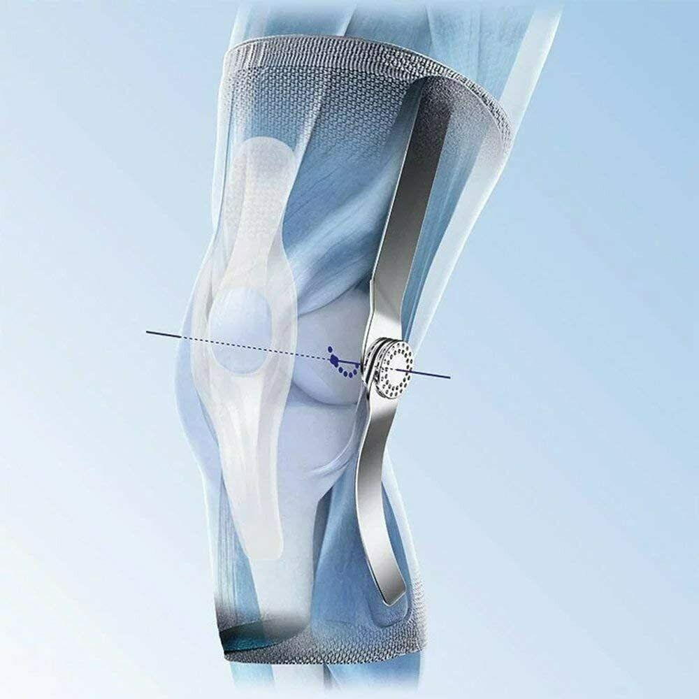 Bauerfeind Softec Genu Size 6 Right Knee Joint Brace Patella Support Sleeve