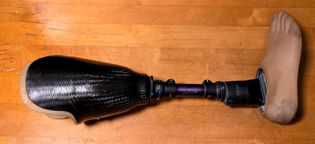 Elan Trulife Prosthetic Leg Carbon Fiber Below Knee 160kg Max
