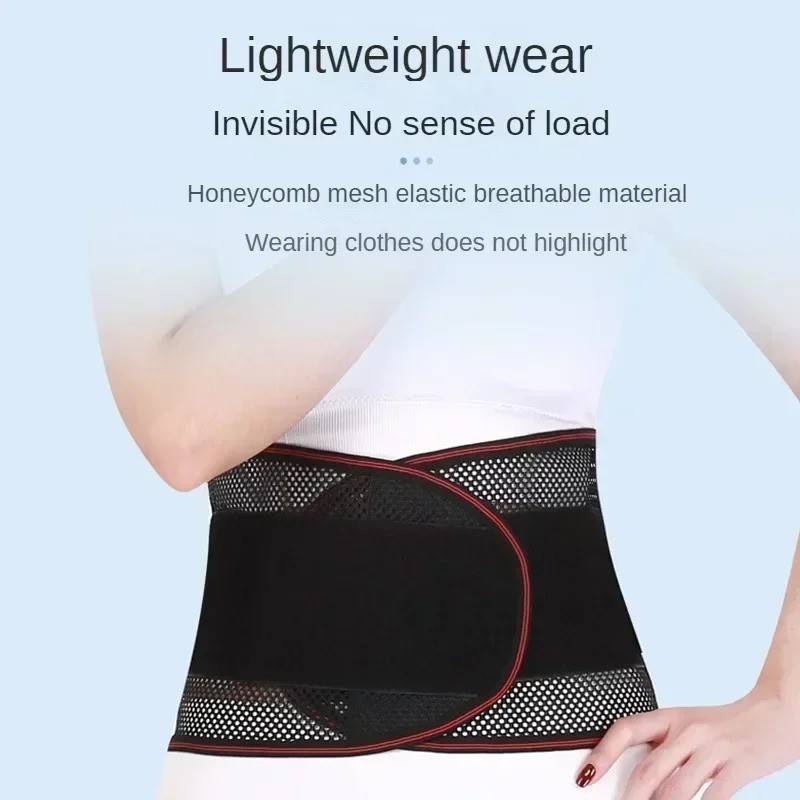 Men & Women Lower Back Support Waist Brace Lumbar Belt Corset Back Protector US