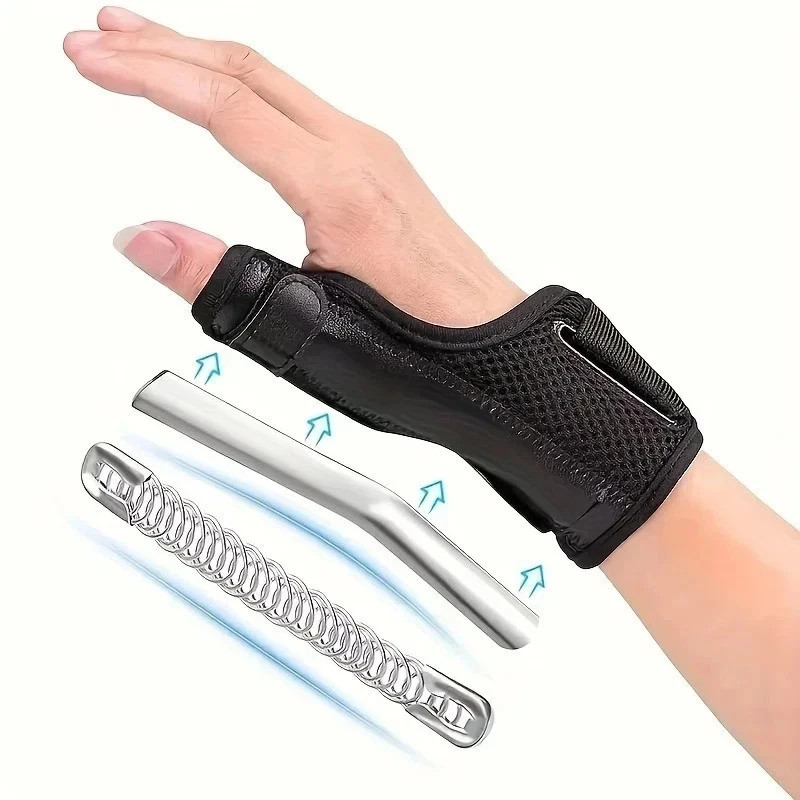 Sport Thumb Wrist Support Brace Carpal Tunnel Sprain Splint Arthritis Left Right