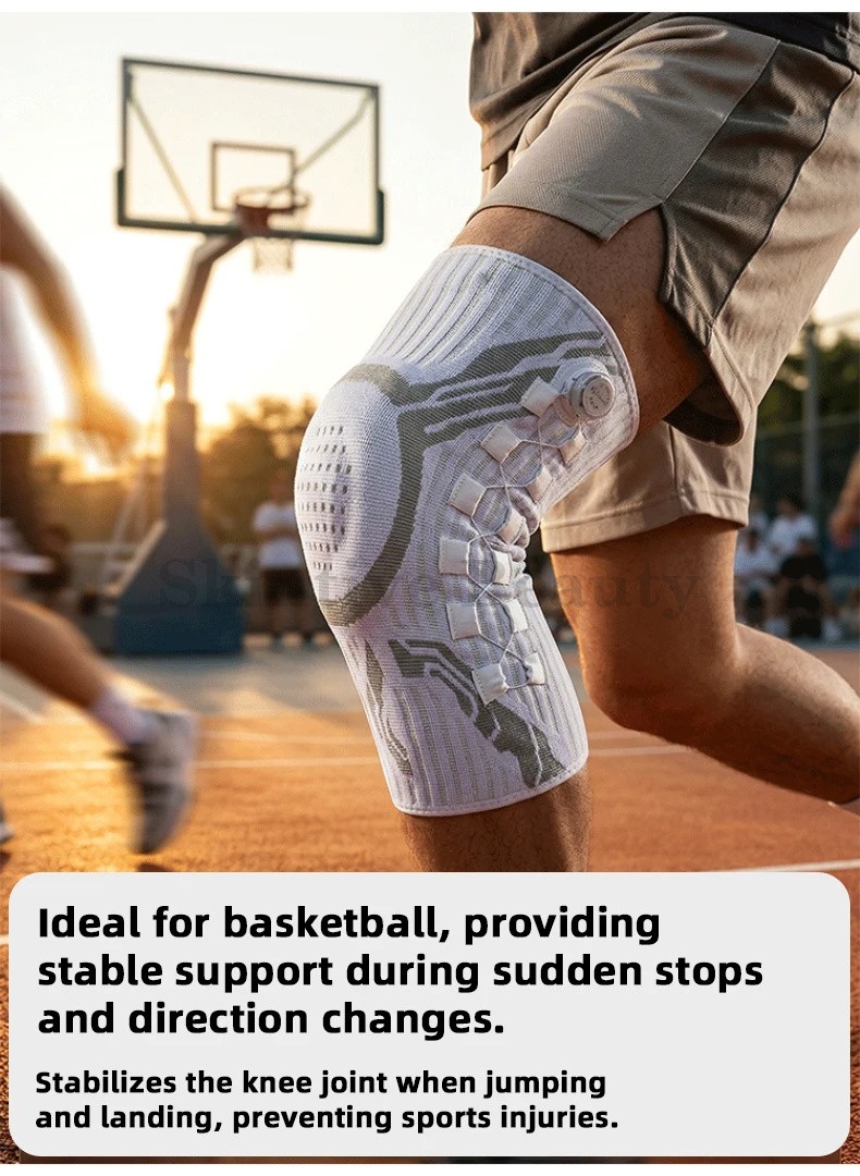 Knee Sleeves Compression Brace Support Sport Joint Injury Pain Arthritis Relief