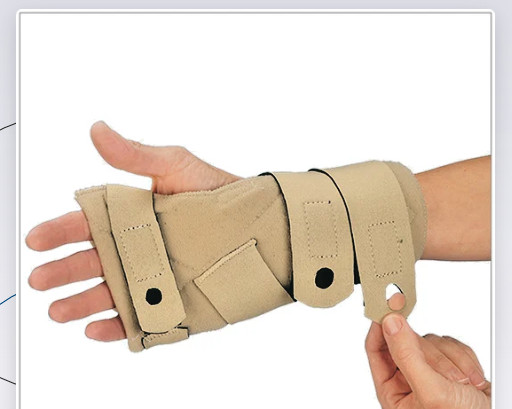 3PP Comforter Splints Wrist Hand Support Braces Arthritis Ulnar Deviation Stroke