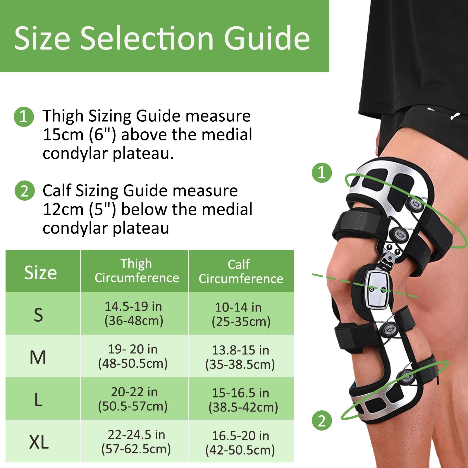 Adjustable OA Knee Support for Medial & Lateral Pain,Daily Use for Men Women