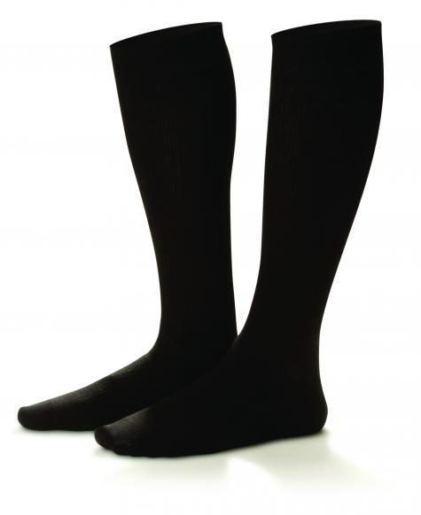 Mens 10-15 mmhg Compression Knee Dress Socks Supports Dr Comfort Shape to Fit