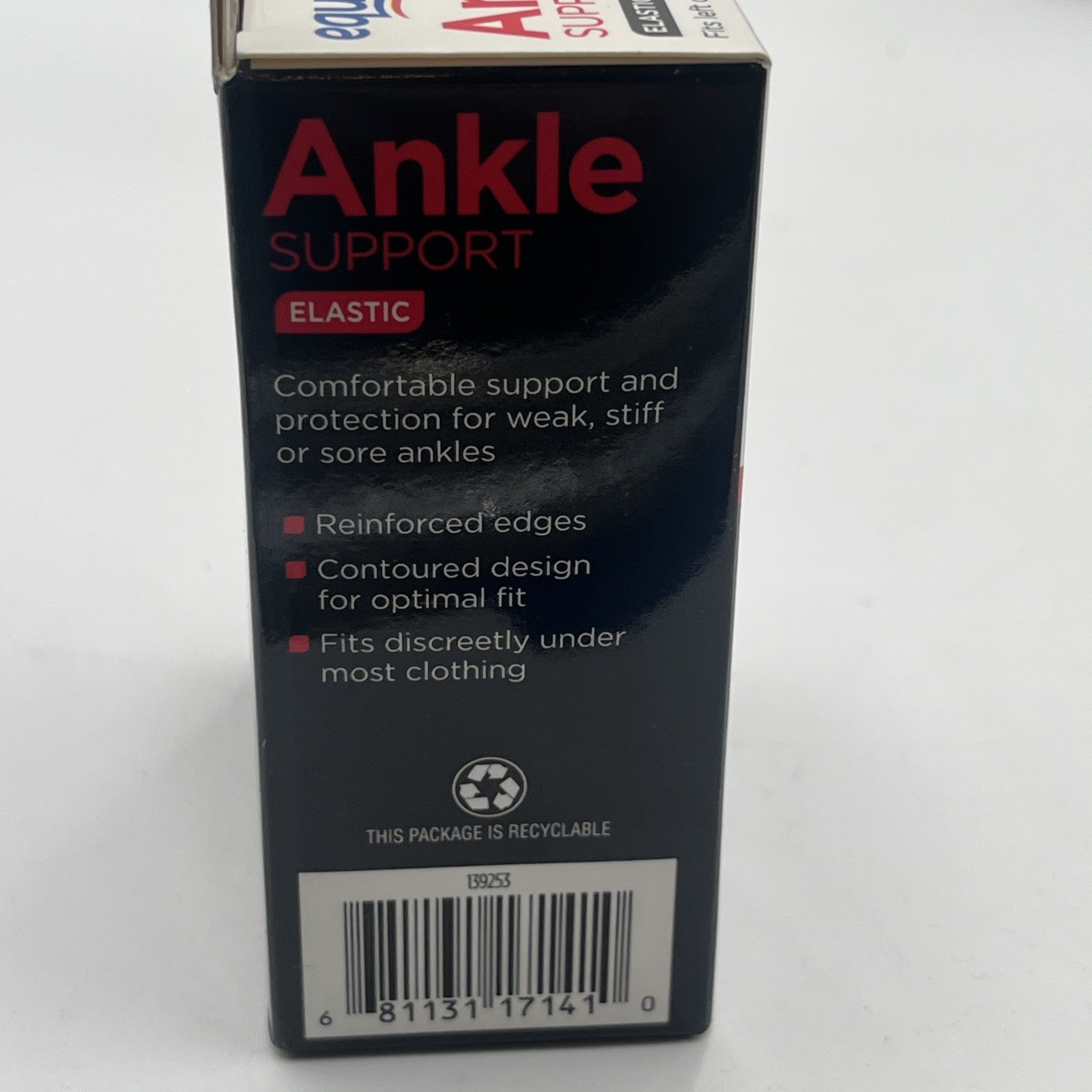 Equate Elastic/Adjustable Ankle Support Size Medium/Large New NOS