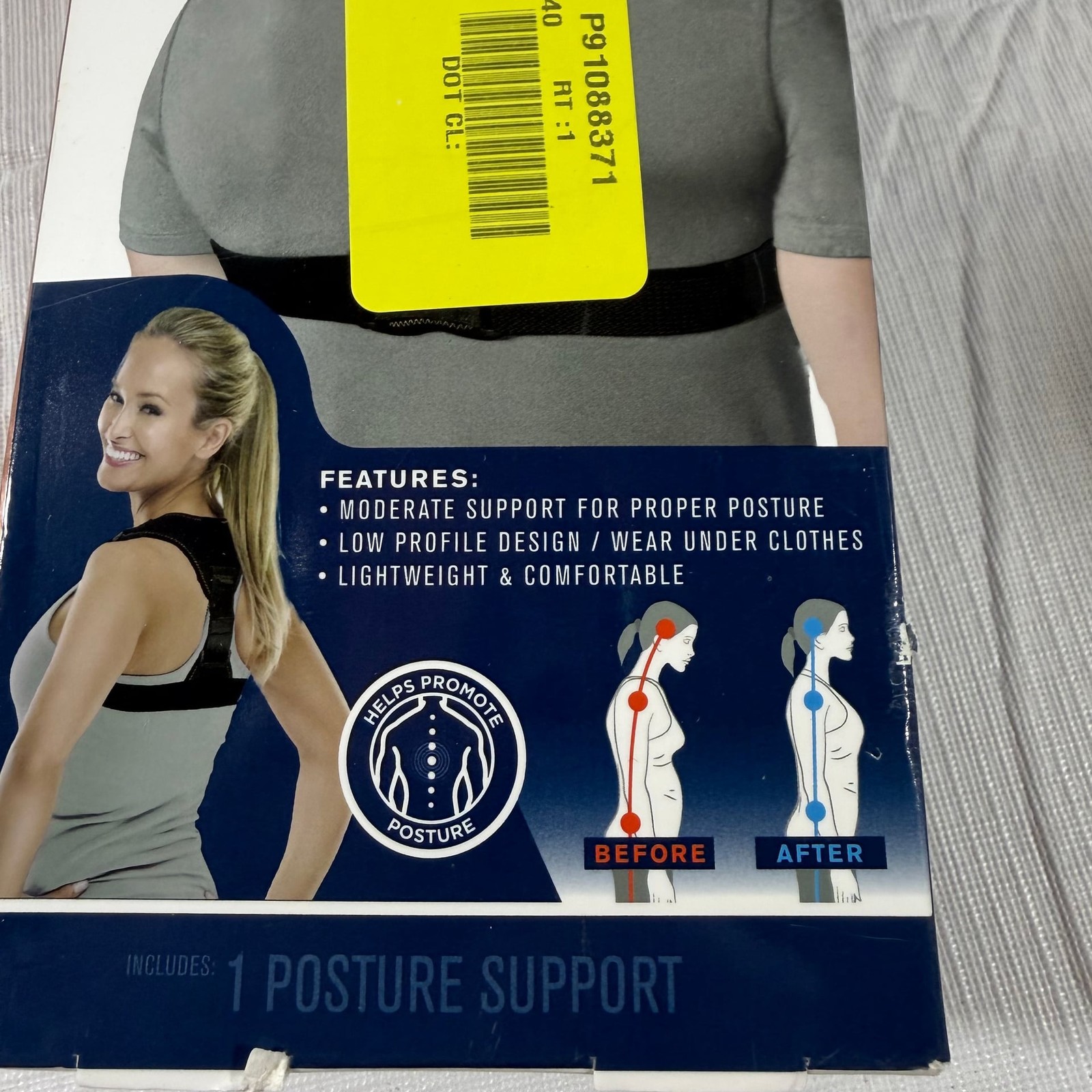 Adjustable Posture Support (Chest 33″-44″) Wear Under Clothes