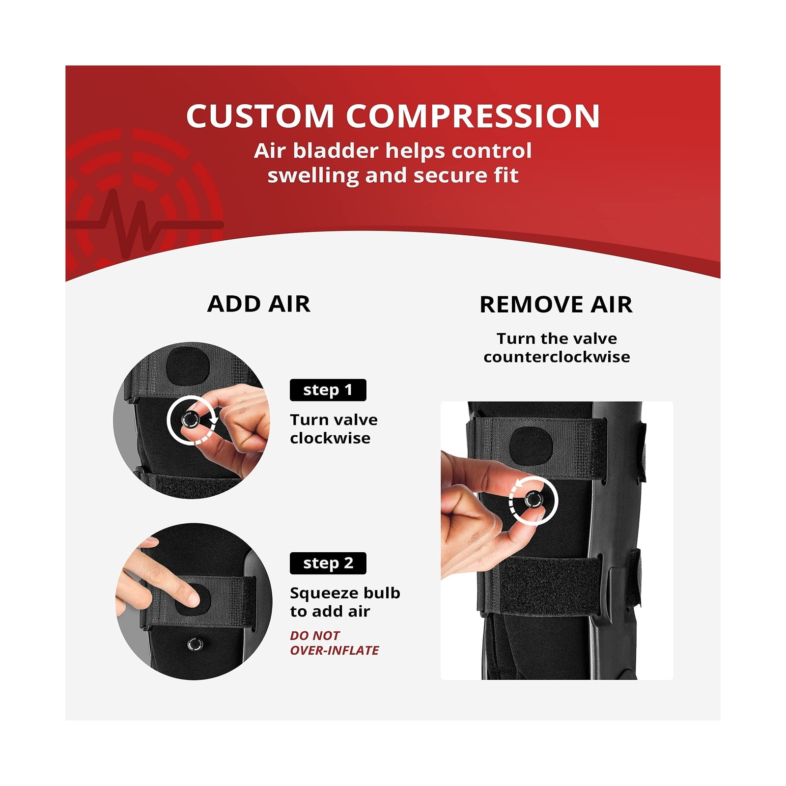 ManaEZ Air Boot Tall CAM Boot | Orthopedic Walking Boot For Sprained Ankle wi…