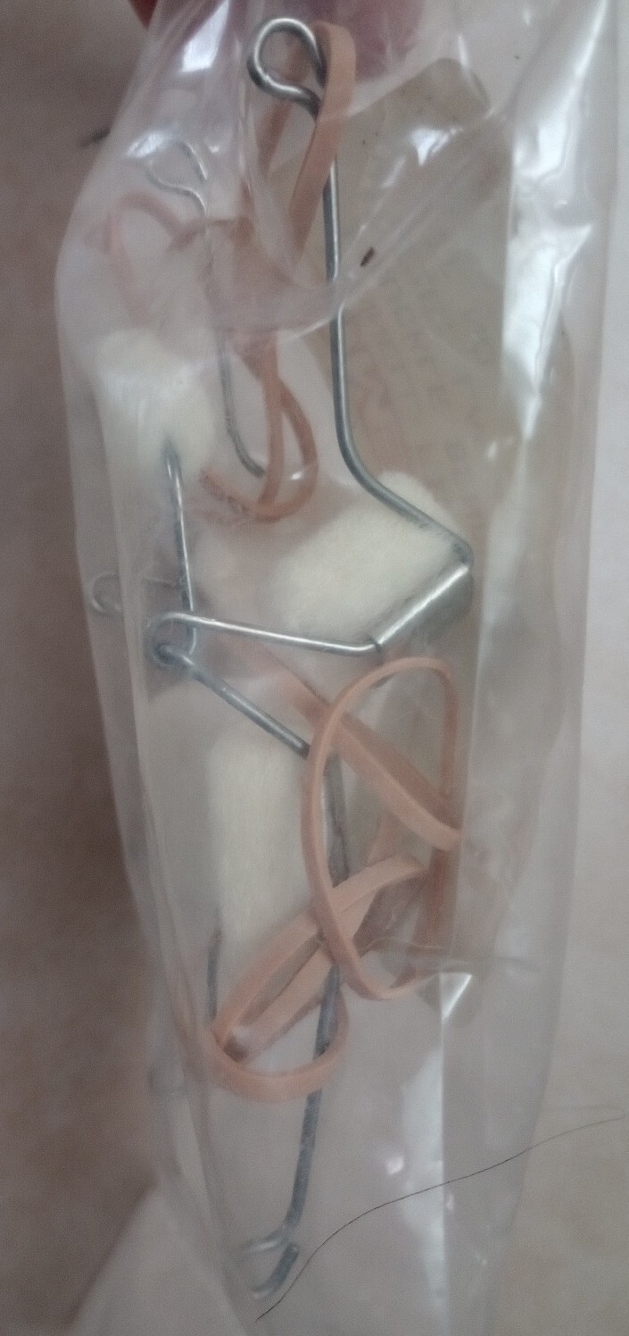 Biomet Bunnell Finger Knuckle Bender Size Large Vintage Splint