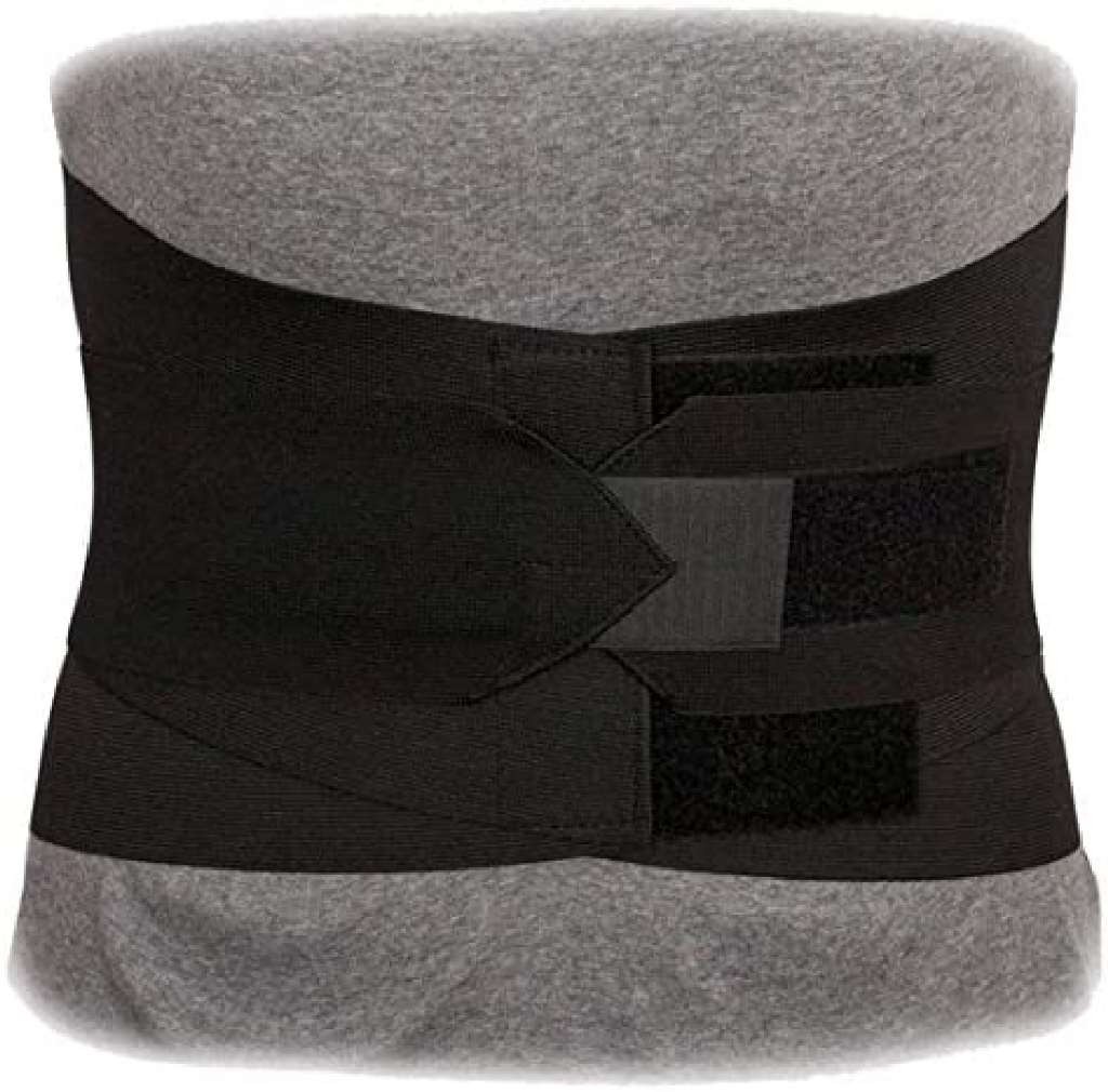 Advanced Ortho Premium Lumbar Sacral Support w/Abdominal Belt (Black) 3X-Large