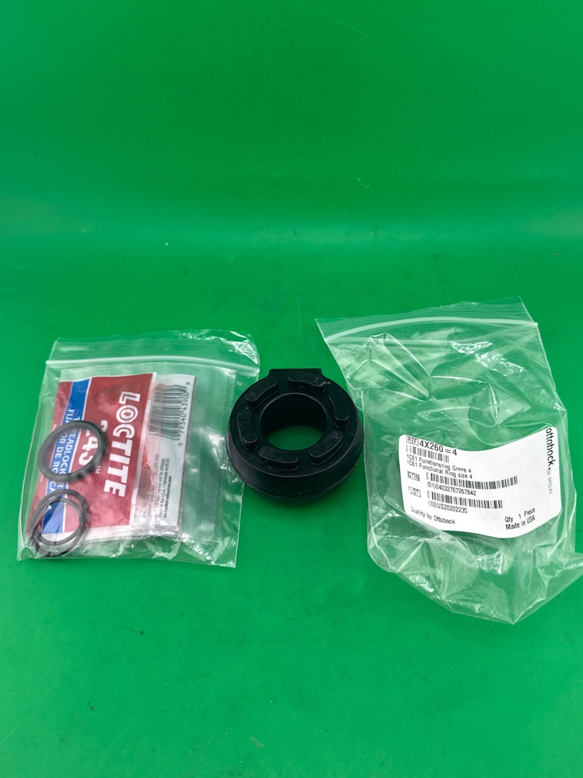 OTTOBOCK Otto Bock 1C61 triton vs prosthetic foot Functional Ring, 4×260=4, new