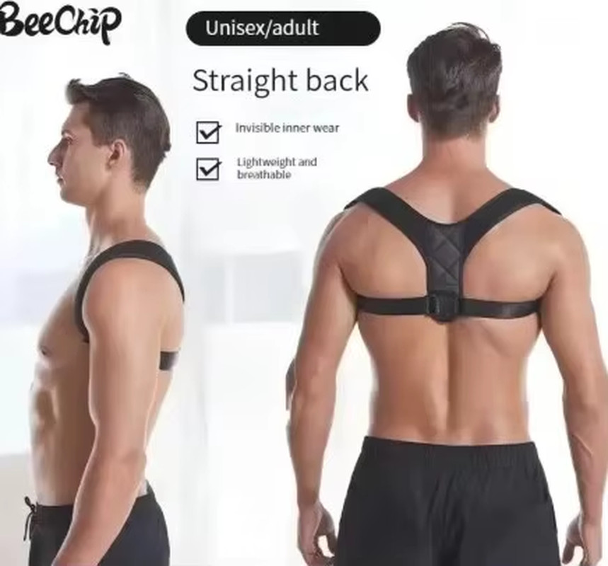 Breathable Back Posture Correction Belt Unisex Hunchback Support Brace