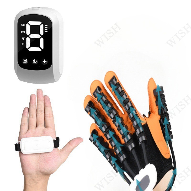 Intelligent rehabilitation robot gloves, finger training, hand function recovery