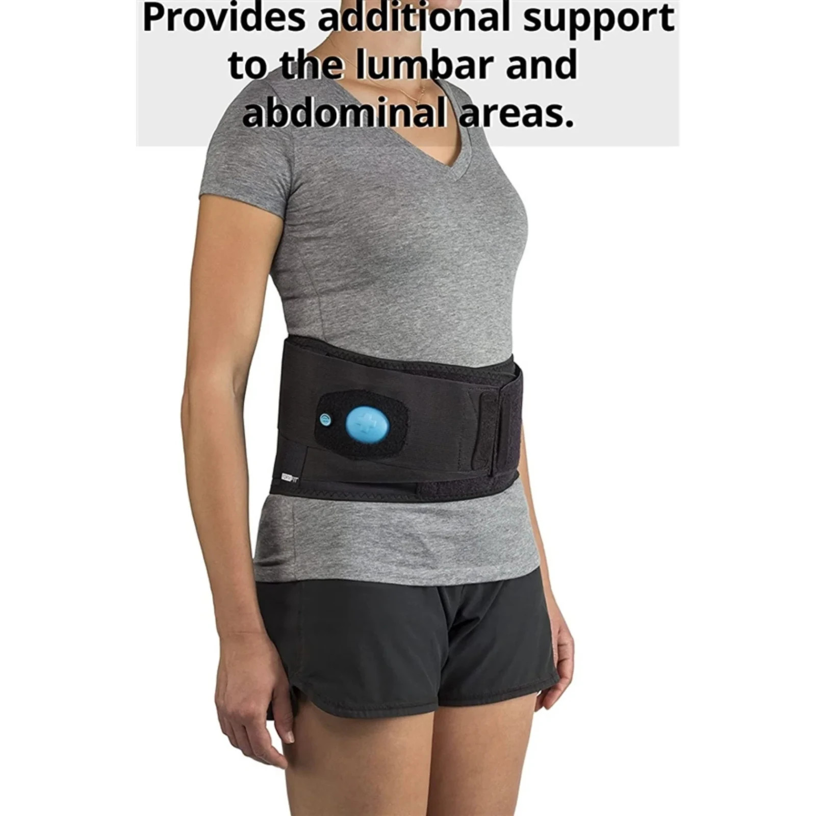 Ossur Formfit Back Support Double Wrap Design with Air for Lower Back Pain