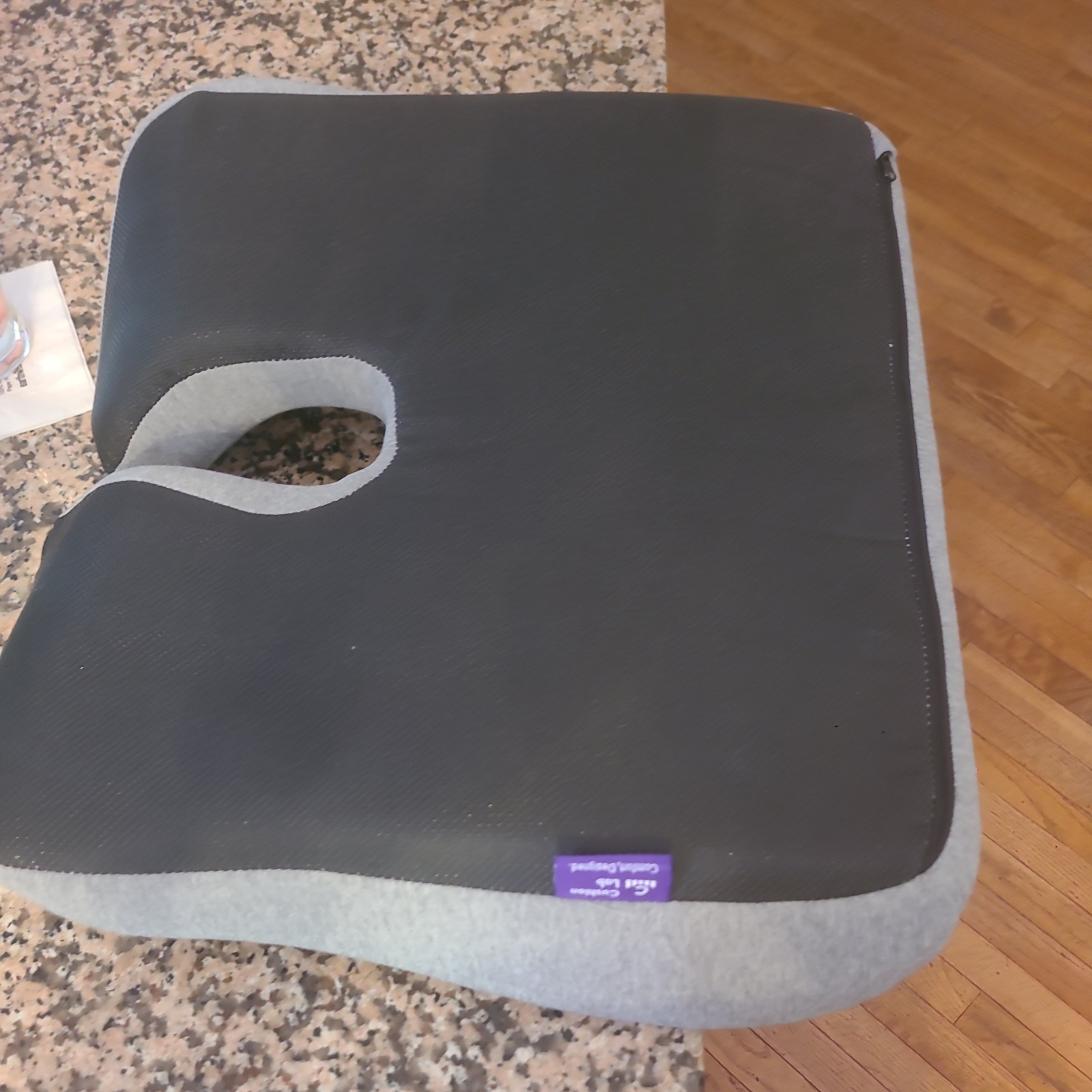 Cushion Lab Extra Dense Lumbar Pillow – Patented Ergonomic Multi-Region Firm.