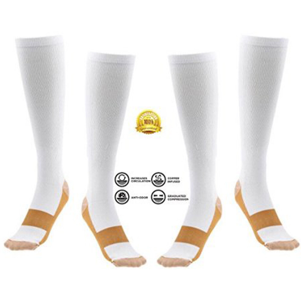 For Blood Circulation Compression Socks Unisex Pressure Stockings Nursing S-XXL