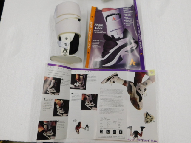 Active Ankle PROTECTIVE GEAR Size Large – PLAY WITHOUT FEAR – New MSRP $52